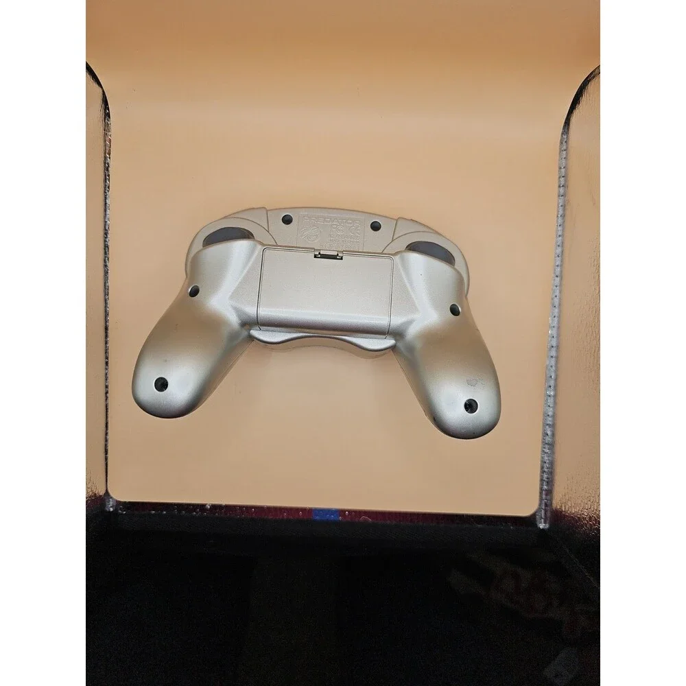 Silver Predator Pelican Wireless PlayStation PS2 Controller only